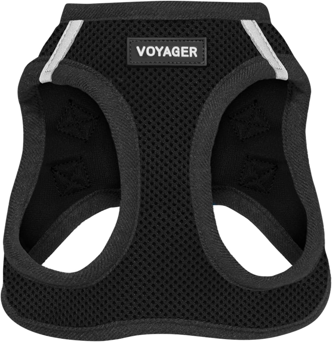 Best Pet Supplies Voyager Step-in Air Harness - All Weather Mesh, Reflective, No Pull Harness for Dogs, Cats - Secure with Hook & Loop Fastener, Buckle, Double D-Rings - Fuchsia, S