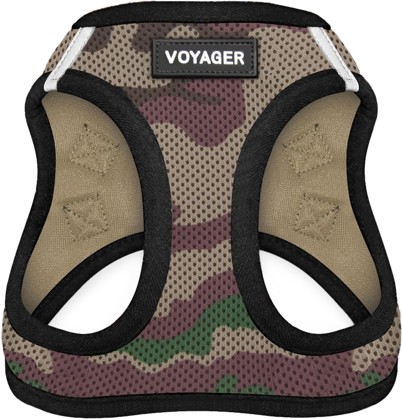 Best Pet Supplies Voyager Step-in Air Harness - All Weather Mesh, Reflective, No Pull Harness for Dogs, Cats - Secure with Hook & Loop Fastener, Buckle, Double D-Rings - Fuchsia, S