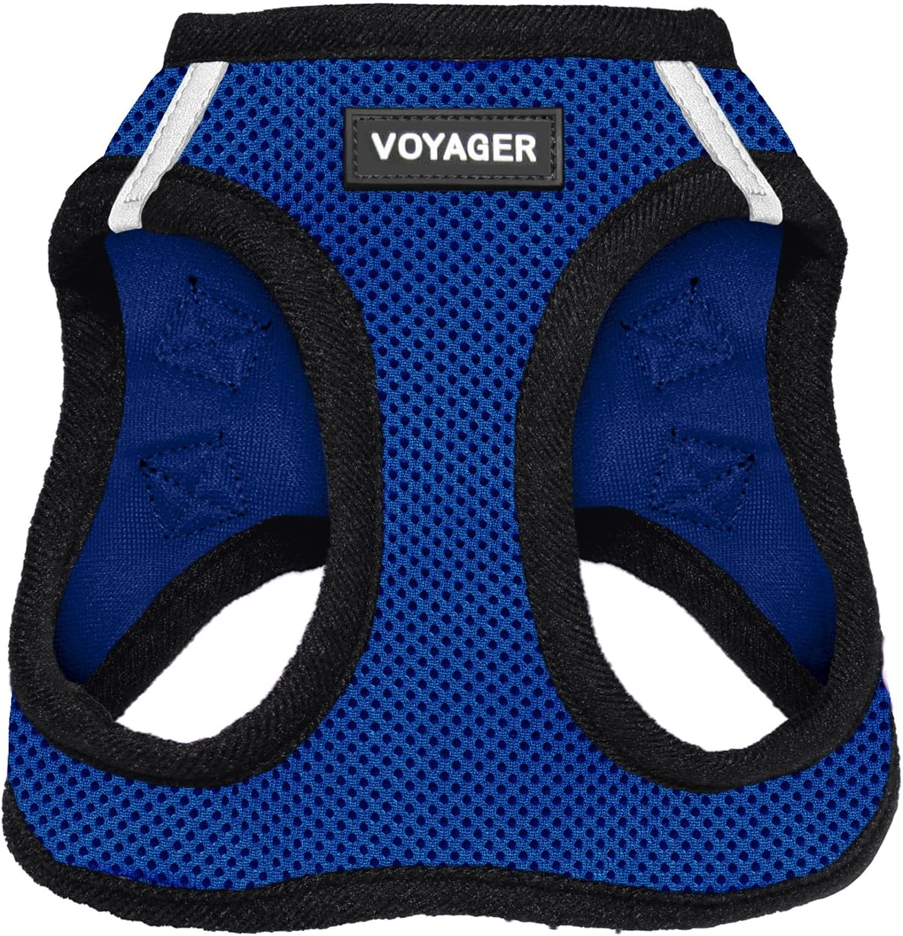 Best Pet Supplies Voyager Step-in Air Harness - All Weather Mesh, Reflective, No Pull Harness for Dogs, Cats - Secure with Hook & Loop Fastener, Buckle, Double D-Rings - Fuchsia, S
