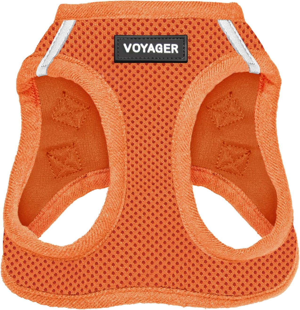 Best Pet Supplies Voyager Step-in Air Harness - All Weather Mesh, Reflective, No Pull Harness for Dogs, Cats - Secure with Hook & Loop Fastener, Buckle, Double D-Rings - Fuchsia, S