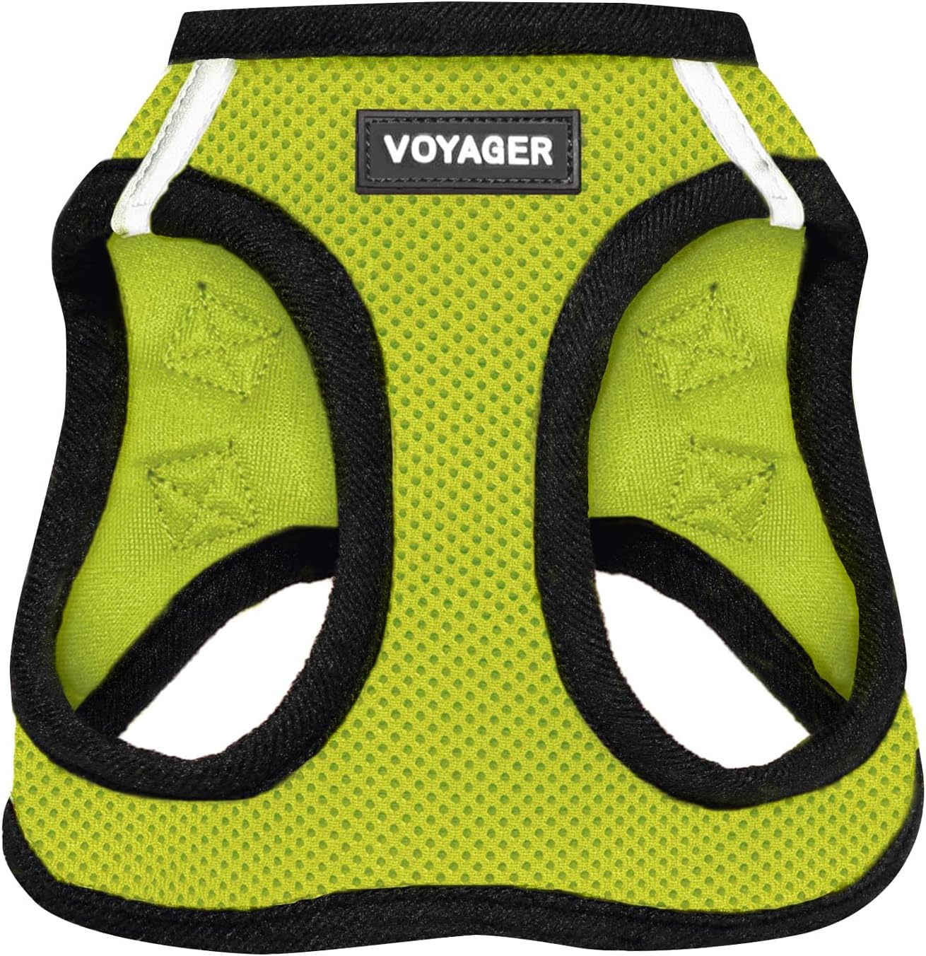 Best Pet Supplies Voyager Step-in Air Harness - All Weather Mesh, Reflective, No Pull Harness for Dogs, Cats - Secure with Hook & Loop Fastener, Buckle, Double D-Rings - Fuchsia, S