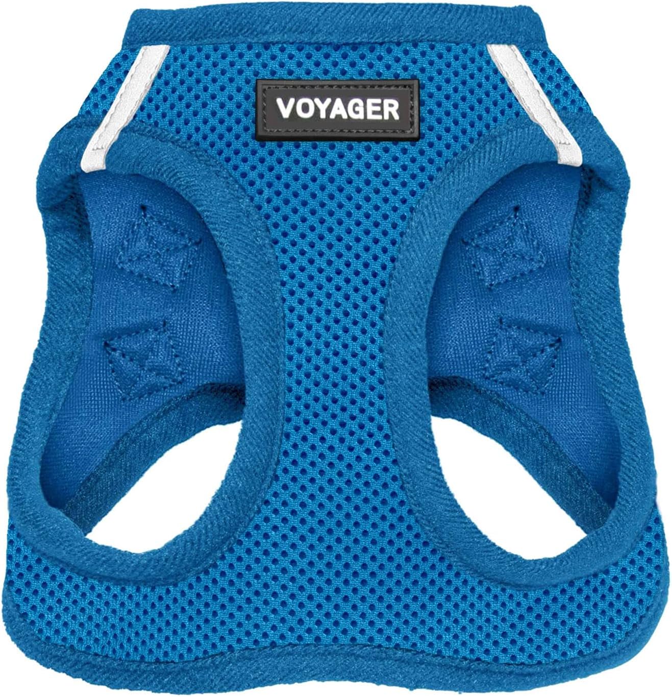 Best Pet Supplies Voyager Step-in Air Harness - All Weather Mesh, Reflective, No Pull Harness for Dogs, Cats - Secure with Hook & Loop Fastener, Buckle, Double D-Rings - Fuchsia, S
