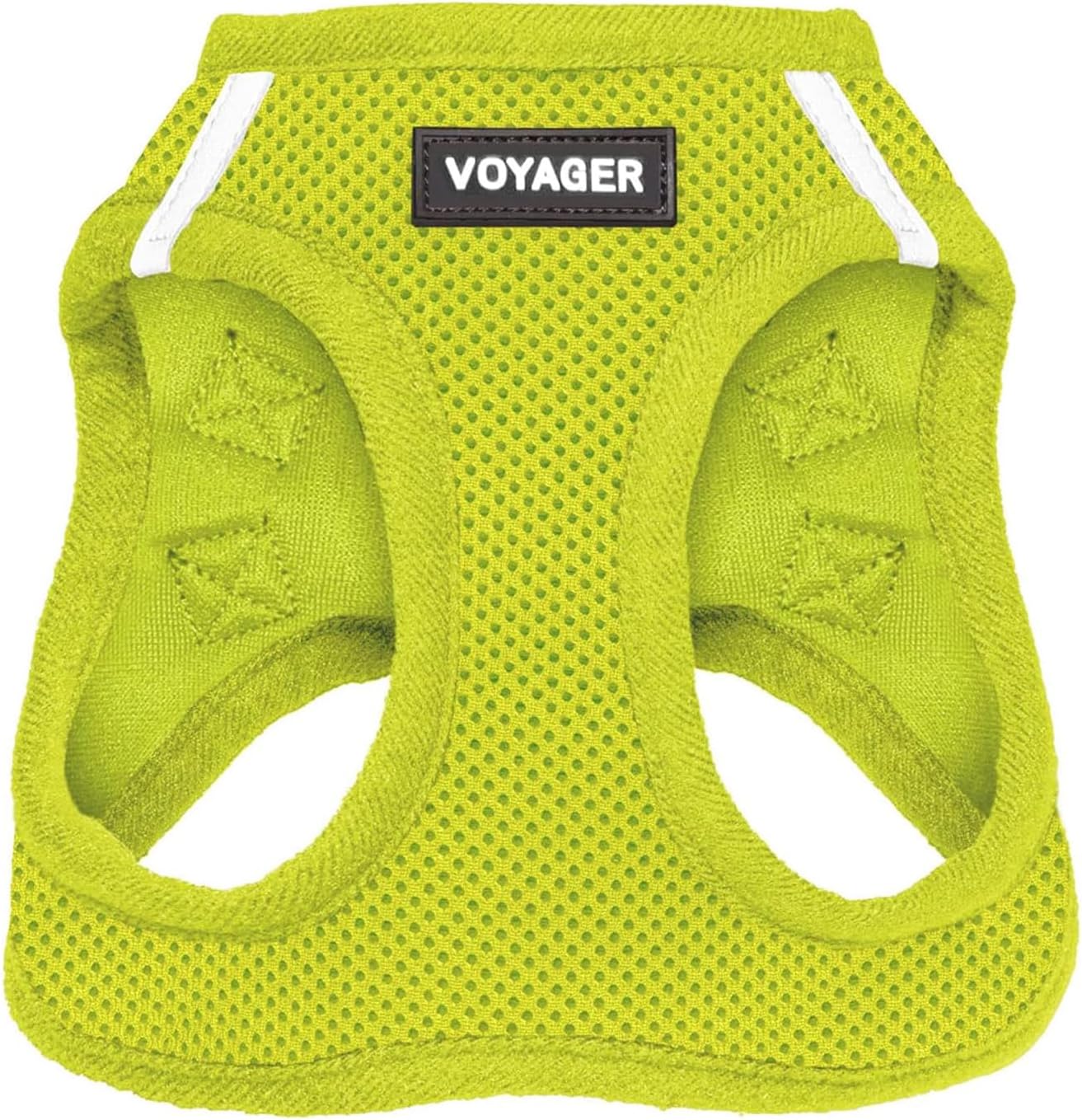 Best Pet Supplies Voyager Step-in Air Harness - All Weather Mesh, Reflective, No Pull Harness for Dogs, Cats - Secure with Hook & Loop Fastener, Buckle, Double D-Rings - Fuchsia, S