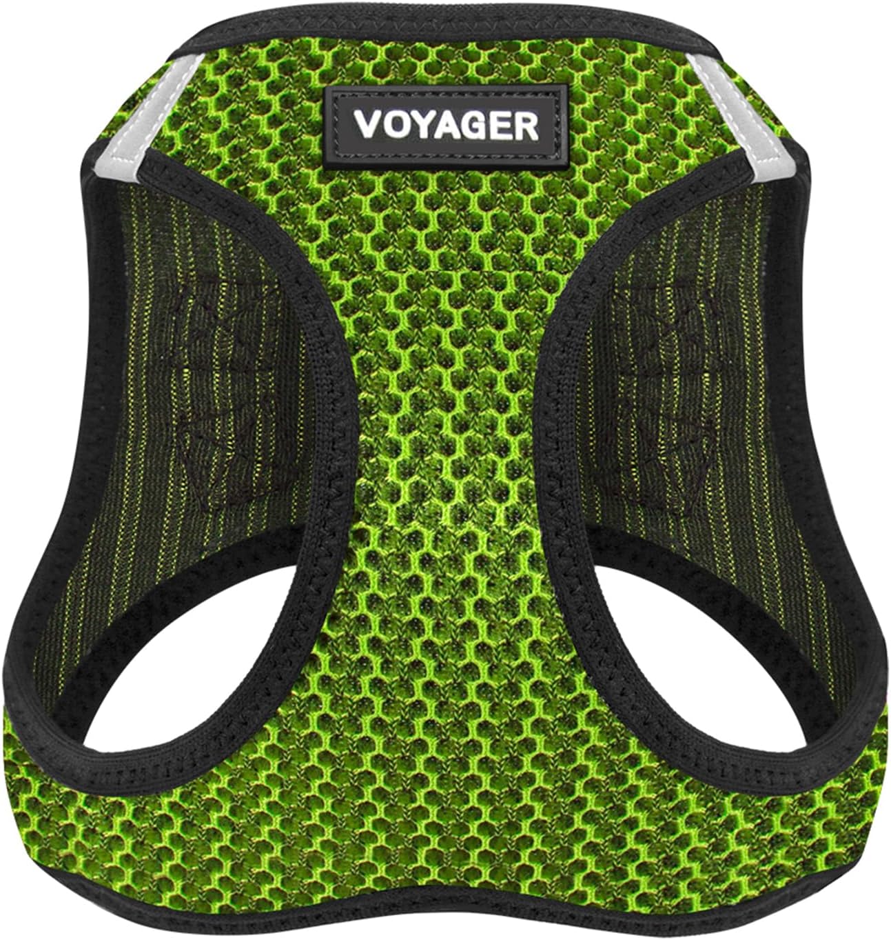 Best Pet Supplies Voyager Step-in Air Harness - All Weather Mesh, Reflective, No Pull Harness for Dogs, Cats - Secure with Hook & Loop Fastener, Buckle, Double D-Rings - Fuchsia, S