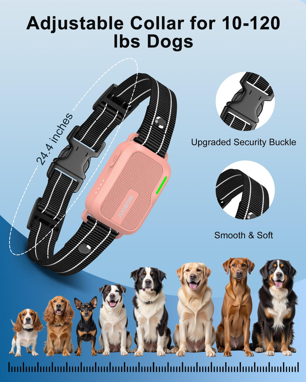 Dog Shock Collar - 4500FT Dog Training Collar with Remote, IPX8 Waterproof Electric Dog Collar with 4 Training Modes, Security Lock, Rechargeable eCollar for 10-120lbs Small Medium Large Dogs