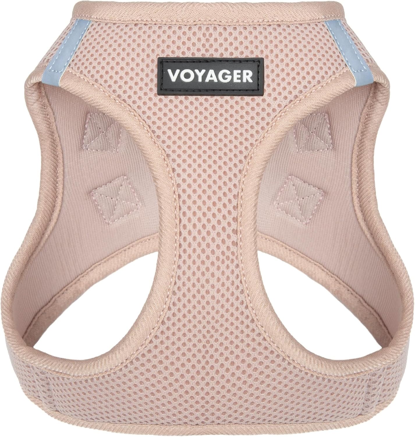 Best Pet Supplies Voyager Step-in Air Harness - All Weather Mesh, Reflective, No Pull Harness for Dogs, Cats - Secure with Hook & Loop Fastener, Buckle, Double D-Rings - Fuchsia, S